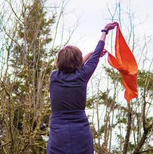 Load image into Gallery viewer, Grand Canyon National Park Map Survival Bandana - Ultra-Light Emergency Navigation Scarf - Lightweight Signal Blaze Orange Lightweight Hiking Camping