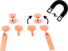 Load image into Gallery viewer, Breakaway Earrings™ in Rose Gold: Tactical, Anti-Pull Earrings