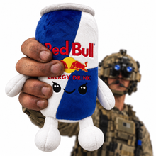 Load image into Gallery viewer, Reggie the Red - Red Bull Plush Energy Drink Plushie
